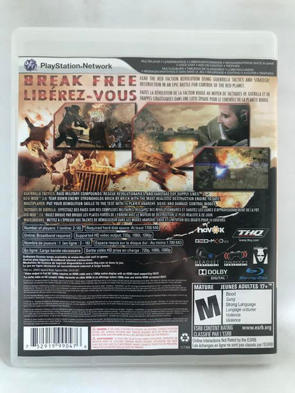 RED FACTION GUERRILLA (COMPLETE IN BOX)
