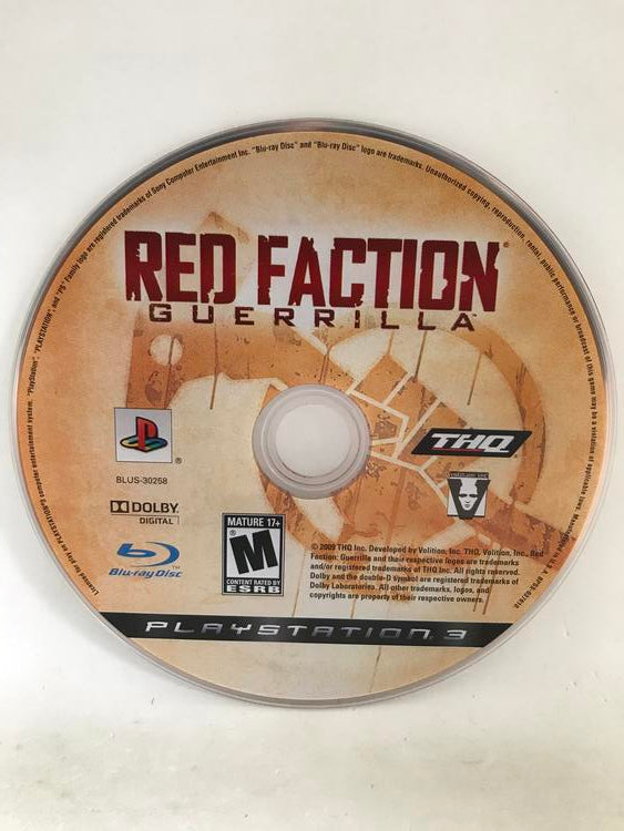RED FACTION GUERRILLA (COMPLETE IN BOX) (usagé)