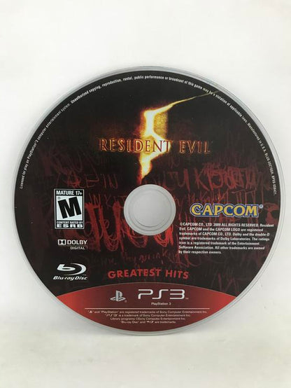 RESIDENT EVIL 5 GREATEST HITS (COMPLETE IN BOX) (usagé)