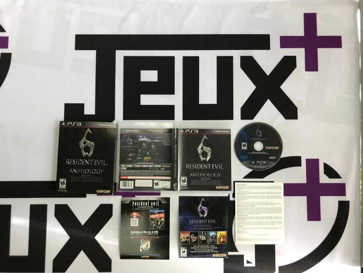 RESIDENT EVIL 6 ANTHOLOGY NO CODE (WITH BOX)
