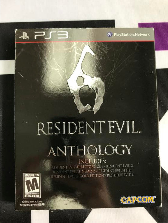 RESIDENT EVIL 6 ANTHOLOGY NO CODE (WITH BOX)
