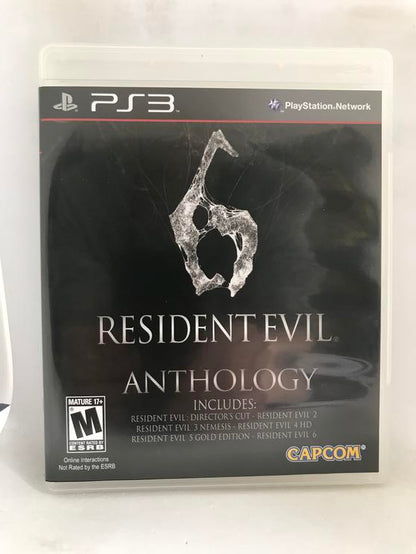 RESIDENT EVIL 6 ANTHOLOGY NO CODE (WITH BOX)