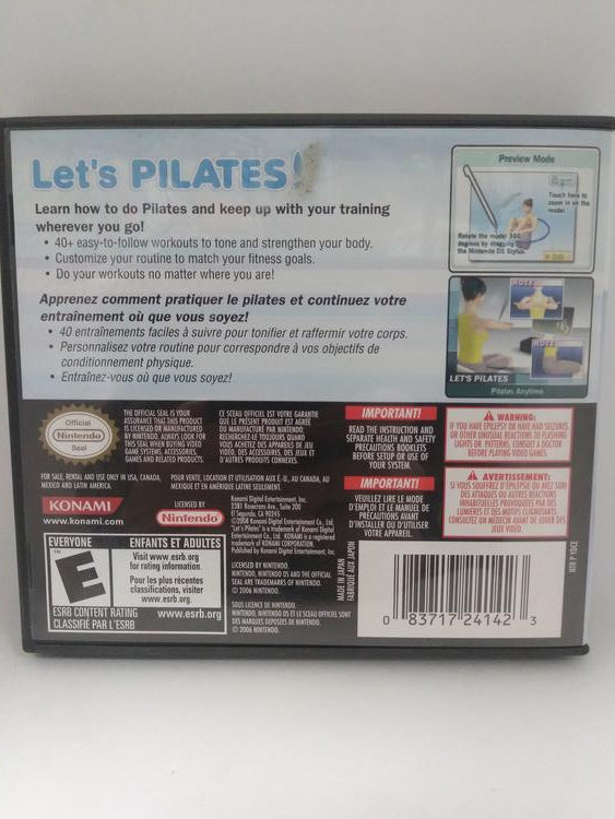 LET'S PILATES (COMPLETE IN BOX) (usagé)