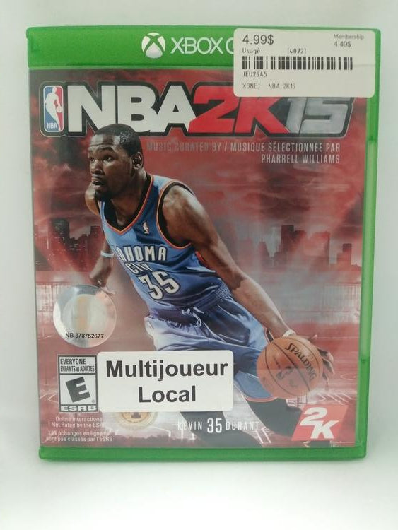NBA 2K15 (usagé)