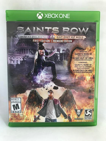 SAINTS ROW IV RE-ELECTED + GAT OUT OF HELL (usagé)