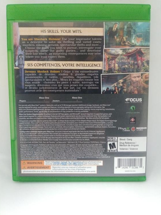 SHERLOCK HOLMES CRIMES & PUNISHMENTS (usagé)