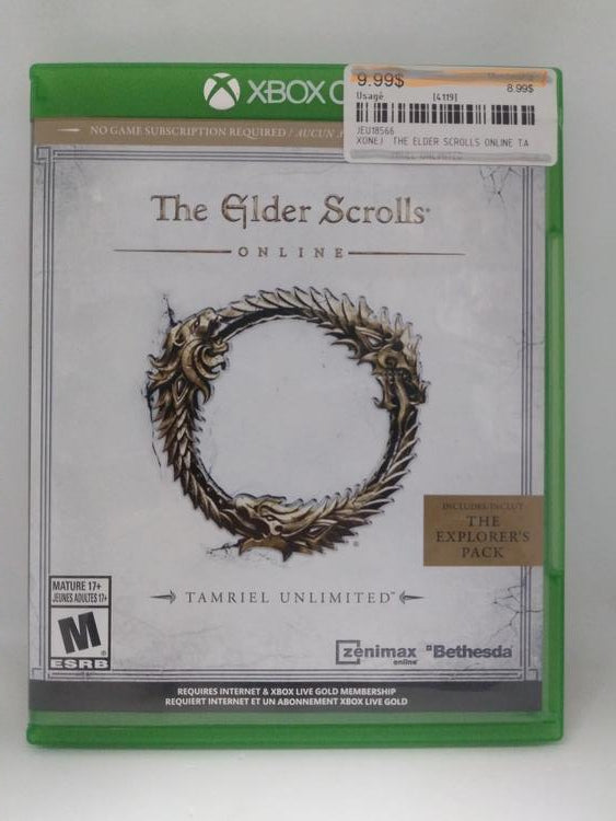 THE ELDER SCROLLS ONLINE TAMRIEL UNLIMITED (usagé)