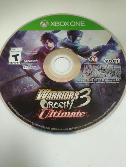 WARRIORS OROCHI 3 ULTIMATE