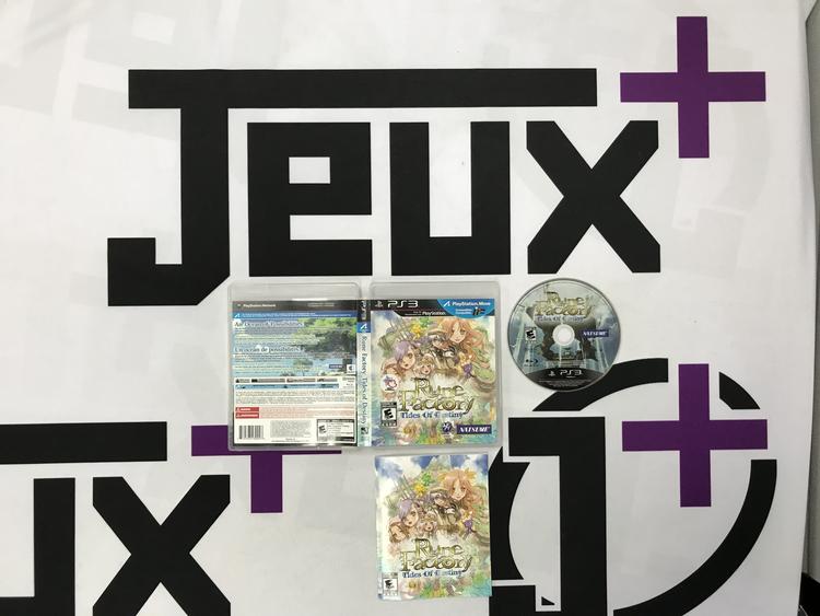RUNE FACTORY TIDES OF DESTINY (COMPLETE IN BOX)