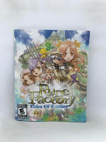 RUNE FACTORY TIDES OF DESTINY (COMPLETE IN BOX)