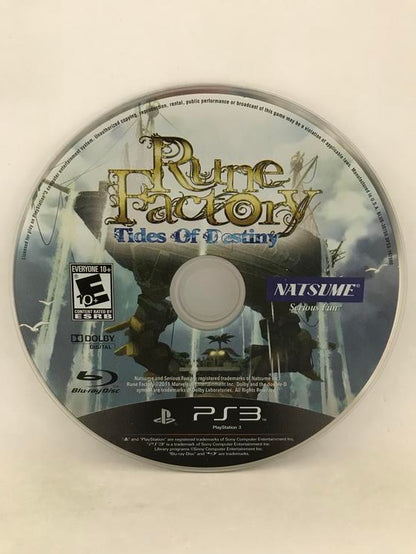 RUNE FACTORY TIDES OF DESTINY (COMPLETE IN BOX)