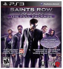 SAINTS ROW THE THIRD FULL PACKAGE (WITH BOX)