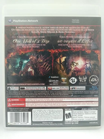 SHADOWS OF THE DAMNED (COMPLETE IN BOX)
