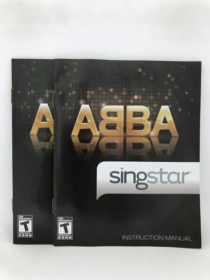 SINGSTAR ABBA GAME ONLY (COMPLETE IN BOX)