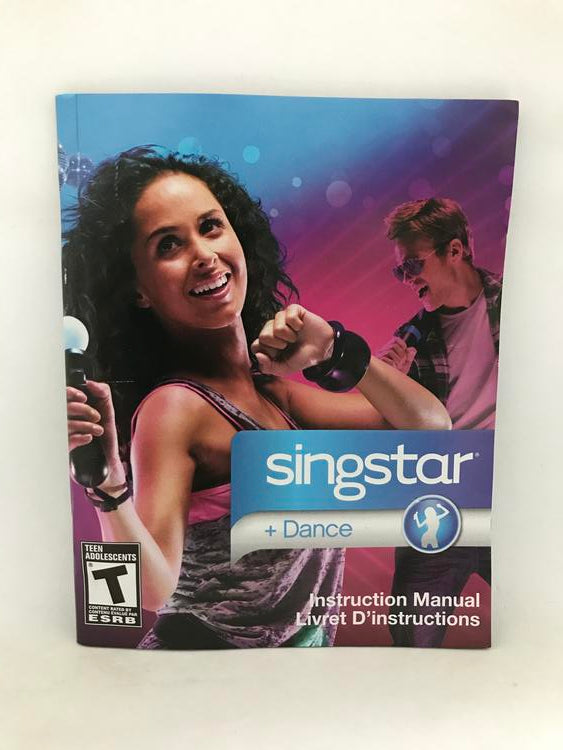 SINGSTAR + DANCE (COMPLETE IN BOX)