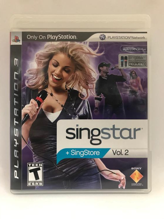 SINGSTAR VOLUME 2 GAME ONLY (COMPLETE IN BOX)