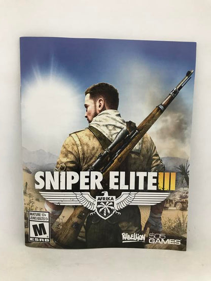 SNIPER ELITE III AFRIKA (COMPLETE IN BOX)