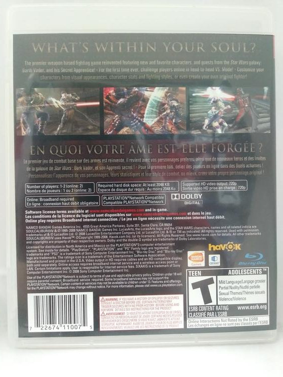 SOUL CALIBUR IV PREMIUM EDITION (COMPLETE IN BOX) (usagé)