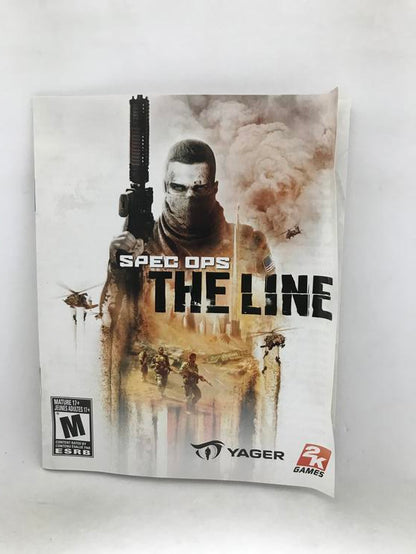 SPEC OPS THE LINE (COMPLETE IN BOX) (usagé)
