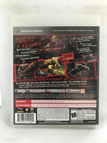 SPLATTERHOUSE (COMPLETE IN BOX) (usagé)