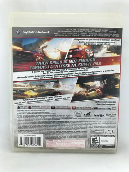 SPLIT SECOND (COMPLETE IN BOX) (usagé)