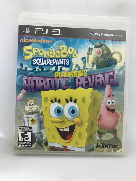 SPONGEBOB PLANKTONS ROBOTIC REVENGE (WITH BOX)