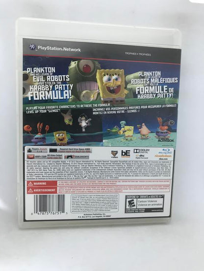 SPONGEBOB PLANKTONS ROBOTIC REVENGE (WITH BOX)