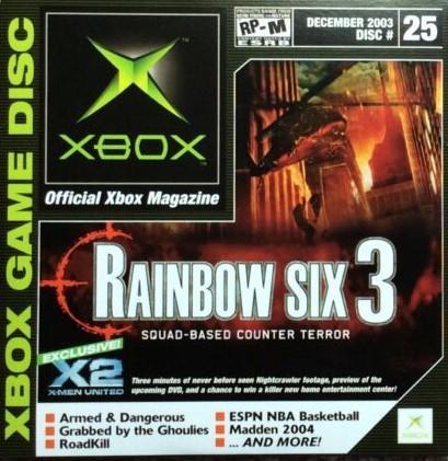 OFFICIAL XBOX MAGAZINE DEMO DISC 25 (WITH BOX)
