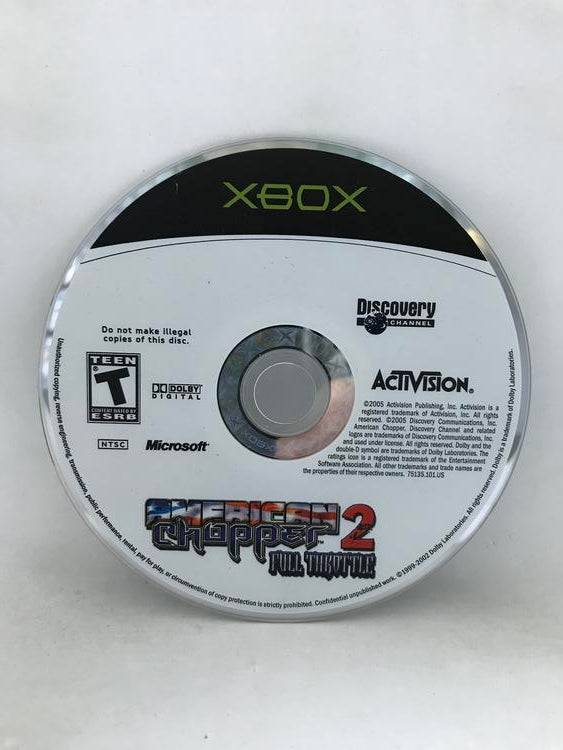 AMERICAN CHOPPER 2 FULL THROTTLE (COMPLETE IN BOX)