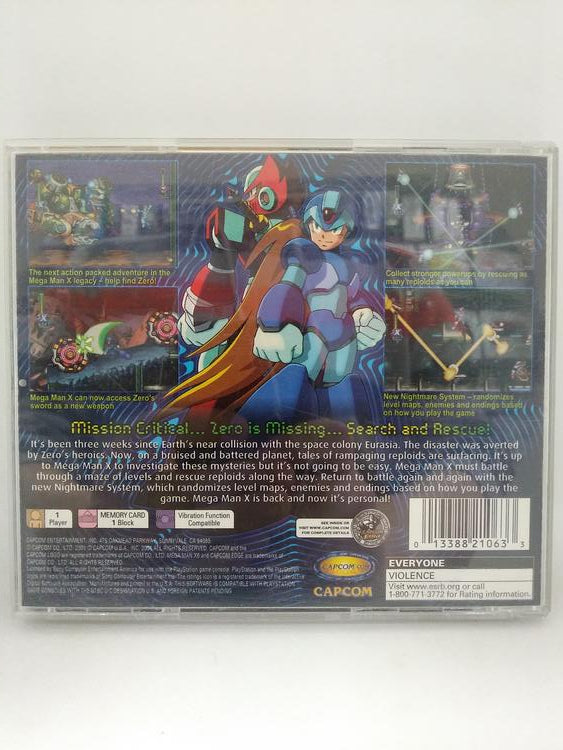 MEGA MAN X6 (COMPLETE IN BOX) (usagé)