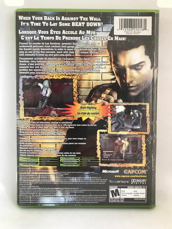 BEAT DOWN FISTS OF VENGEANCE (COMPLETE IN BOX)