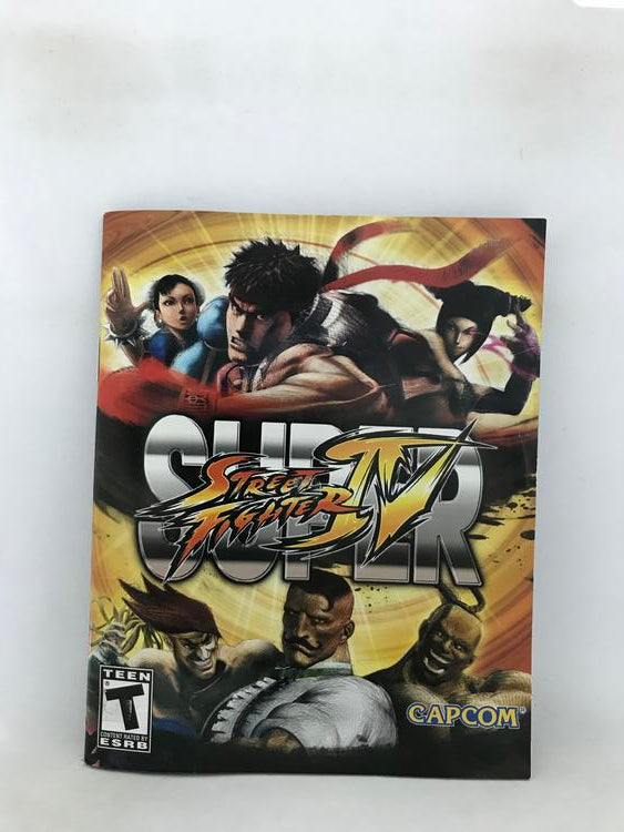 SUPER STREET FIGHTER IV (COMPLETE IN BOX)