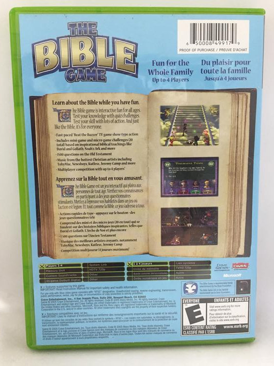 THE BIBLE GAME (WITH BOX)