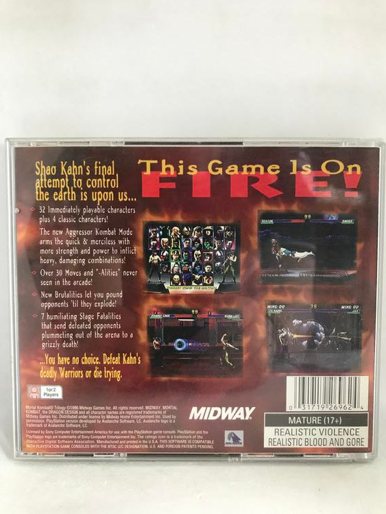 MORTAL KOMBAT TRILOGY (COMPLETE IN BOX)