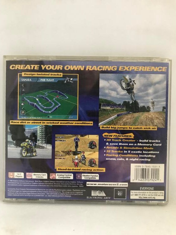 MOTO RACER 2 (COMPLETE IN BOX) (usagé)