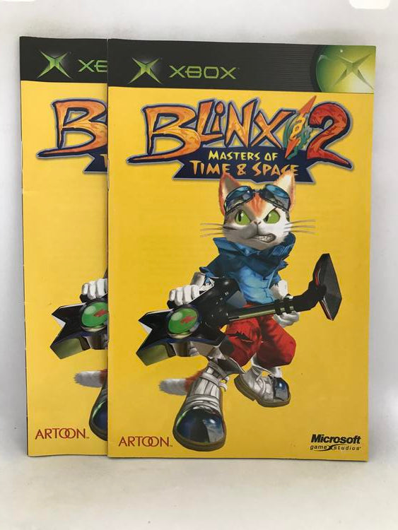 BLINX 2 MASTERS OF TIME & SPACE (COMPLETE IN BOX)
