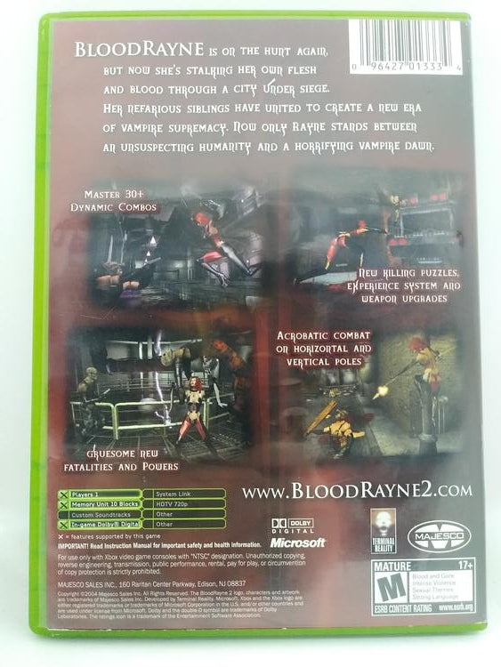BLOODRAYNE 2 (COMPLETE IN BOX)
