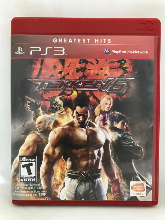 TEKKEN 6 GREATEST HITS (COMPLETE IN BOX) (usagé)