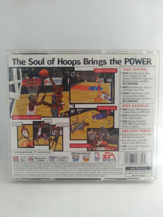 NBA LIVE 98 (COMPLETE IN BOX)