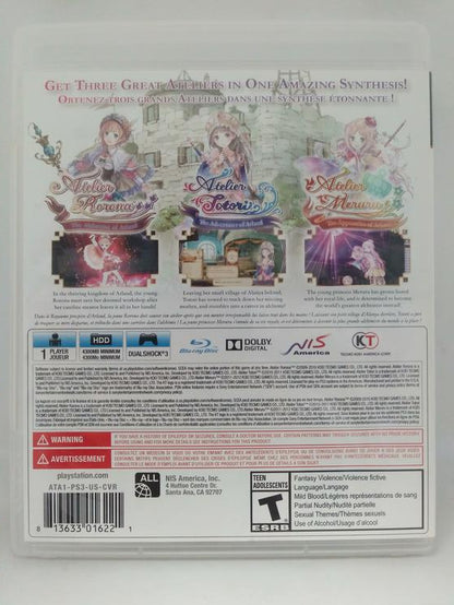 THE ARLAND ATELIER TRILOGY (COMPLETE IN BOX) (usagé)