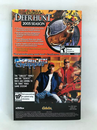 CABELA'S BIG GAME HUNTER 2005 ADVENTURES (COMPLETE IN BOX)