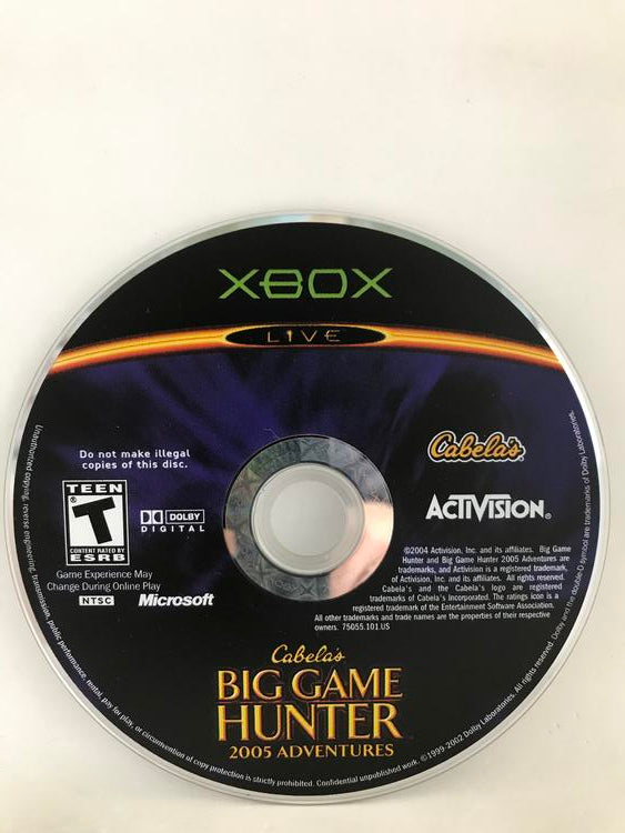 CABELA'S BIG GAME HUNTER 2005 ADVENTURES (COMPLETE IN BOX)