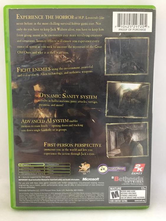 CALL OF CTHULHU DARK CORNERS OF THE EARTH (COMPLETE IN BOX)
