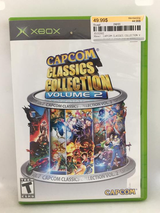 CAPCOM CLASSICS COLLECTION VOLUME 2 (COMPLETE IN BOX)