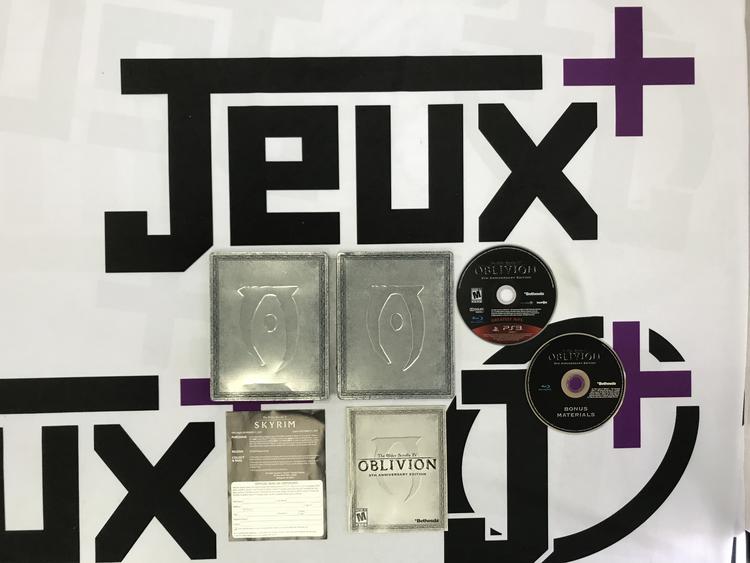 THE ELDER SCROLLS IV OBLIVION 5TH ANNIVERSARY (COMPLETE IN BOX / NO MAP) (usagé)