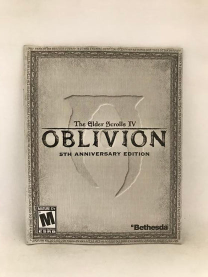 THE ELDER SCROLLS IV OBLIVION 5TH ANNIVERSARY (COMPLETE IN BOX / NO MAP)