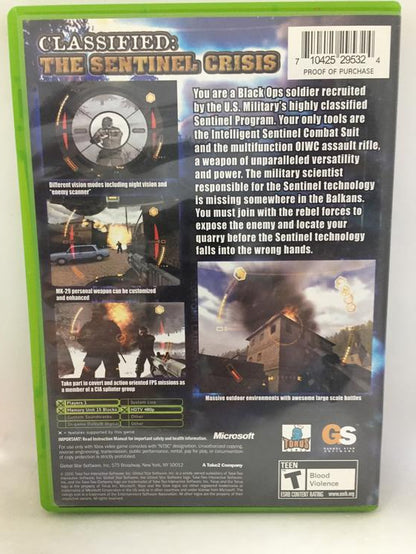 CLASSIFIED THE SENTINEL CRISIS (COMPLETE IN BOX)