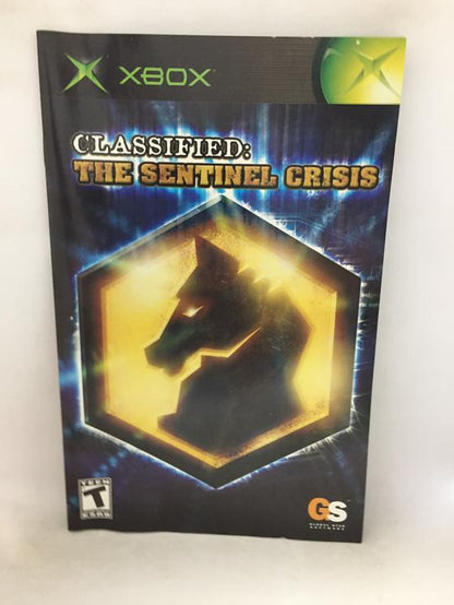 CLASSIFIED THE SENTINEL CRISIS (COMPLETE IN BOX)