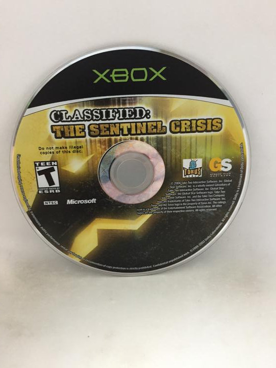 CLASSIFIED THE SENTINEL CRISIS (COMPLETE IN BOX)