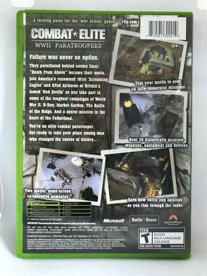COMBAT ELITE WWII PARATROOPERS (COMPLETE IN BOX) (usagé)